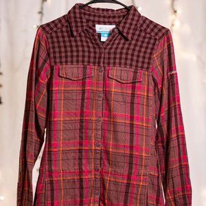 Columbia Long Button Down